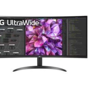 LG 34-Inch 21:9 Curved UltraWide QHD IPS HDR10 Monitor With USB Type-C, RJ45, Speaker, HDMI, DisplayPort 34WQ75C-B Black